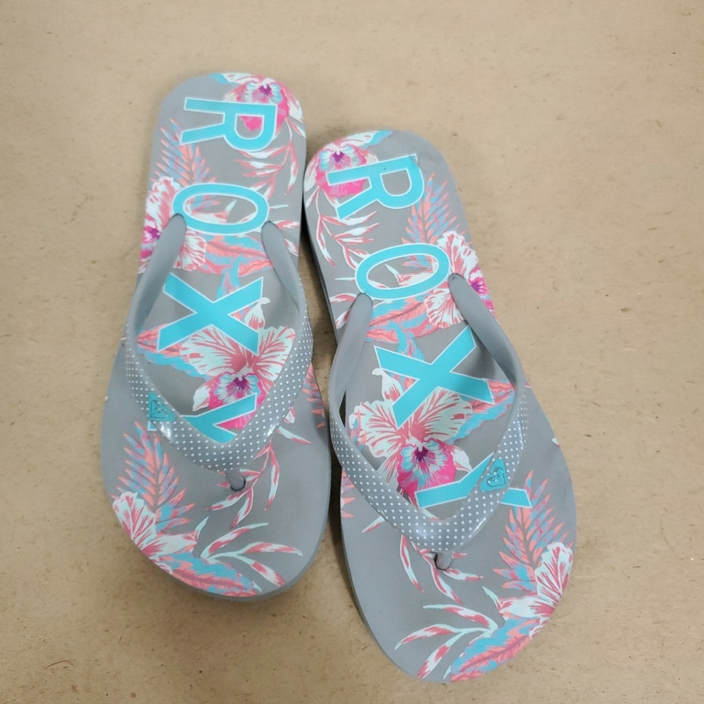 Roxy flip flop  Sz 3 sandals - Picture 3 of 4